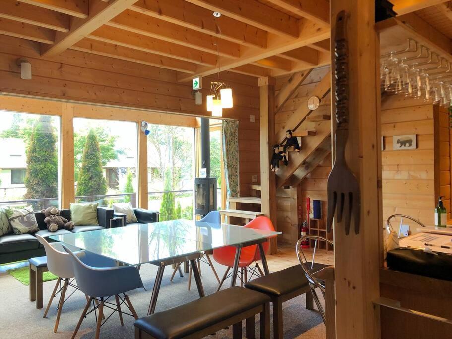 浅間山を眺めるフインランドログハウス Karuizawa Luaran gambar