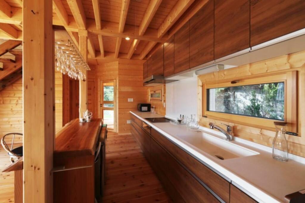浅間山を眺めるフインランドログハウス Karuizawa Luaran gambar