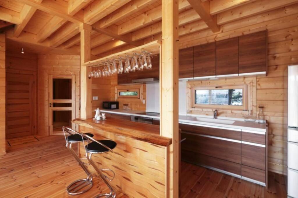 浅間山を眺めるフインランドログハウス Karuizawa Luaran gambar